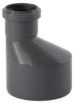 HTsafe Reduktionsstück DN110/50, grau, PP, 1 Stück