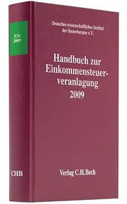 Produktbild von Handbuch zur Einkommensteuerveranlagung 2009