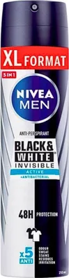 Produktbild von Nivea - Deospray - Men - Invisible Black & White Active - 250 ml - 1 Stück