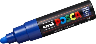 Obrázok produktu pre POSCA - POSCA PC7M B POCA PC7M B Tmavomodrá | 1 kus | 6 kusov