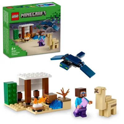 Produktbild von LEGO Minecraft 21251 Steve und die Wüstenexpedition