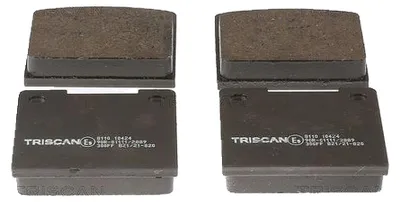 Produktbild von Bremsbelagsatz Scheiben 14,4 mm TRISCAN IAM-Expertise für u.a. PEUGEOT 205