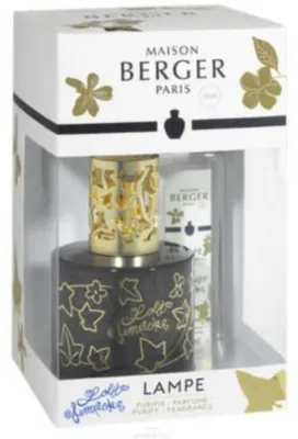 Zdjęcie produktu dla Maison Berger Paris - Zestaw lampa zapachowa czarna + olejek zapachowy Lolita 250ml