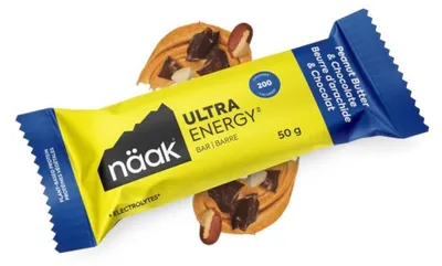 Obrázok produktu pre Energetická tyčinka Naak s arašidovým maslom a čokoládou 50 g