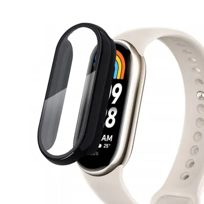 Produktbild von Tech-Protect Defense 360 pouzdro s ochranným sklem na Xiaomi Smart Band 8, black