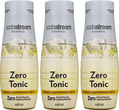 Image de SodaStream Tonic Zero Sirop 440ml, 3 pièces