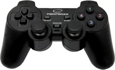 Obrázek produktu pro Esperanza Gamepad PC USB Warrior Black