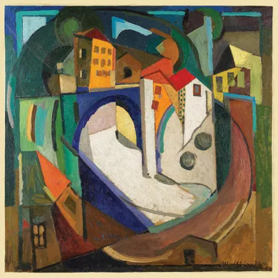 Immagine prodotto di Grafika Puzzle Albert Gleizes - Paysage 1914-1915 - 1000 pezzi puzzle d'arte