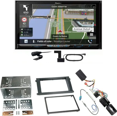 Produktbild von Pioneer AVIC-Z930DAB USB Navigation DAB+ Einbauset für Porsche Cayenne ab 2007