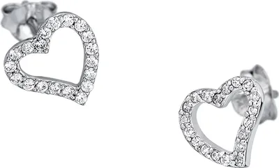 Image de LOTUS Silver Zirconia Boucles d'oreilles Argent 925 Boucles d'oreilles Cœur Femme JLP1519-4-1