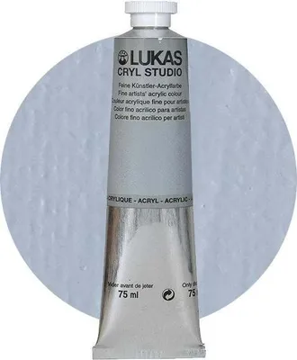 Produktbild von Lukas Cryl Studio Acrylfarbe Light Grey 75 ml 1 stk