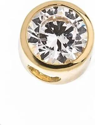 Produktbild von SILBERKETTEN STORE Anhänger mit Zirkonia - 375 Gelbgold