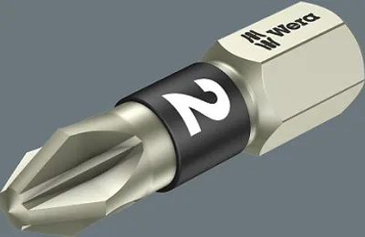 Produktbild von Bit PZ1 - 25mm, WERA - Edelstahl - Packung mit 1 Stück