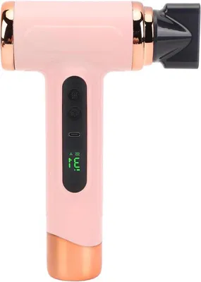 Productafbeelding van Draadloze Haardroger - Draagbare Reisföhn - Snel Haar Drogen - Oplaadbaar met Grote Batterij - 15000 mAh - Wit