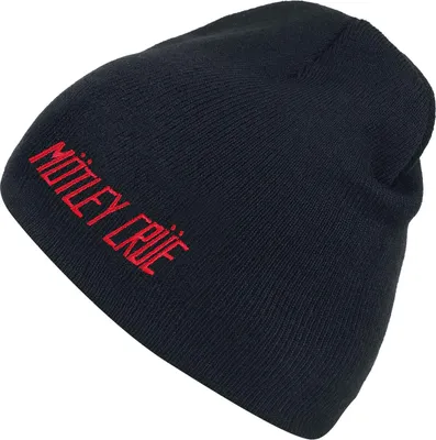 Produktbild von Mötley Crüe Mütze Uni Logo schwarz Standard