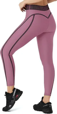 Produktbild von Highwaisted Yoga Sport Leggings für Frauen Opak Rosa XXL