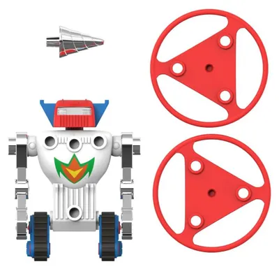 Immagine prodotto di Micronauts ReAction+ - Serie di action figure - Serie 02 - Microtron - 9 cm