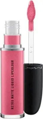 Zdjęcie produktu dla Pomadka w płynie RETRO MATTE #metallic rose5