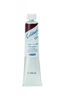 Immagine prodotto di Schmincke 200 ml College Olio Umbra bruciato colore ad olio 31 650 015