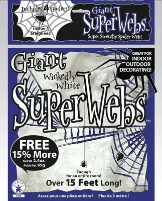 Obrázok produktu pre Rubíny - Halloweenska dekorácia, strečová BN4361 (L) (biela)