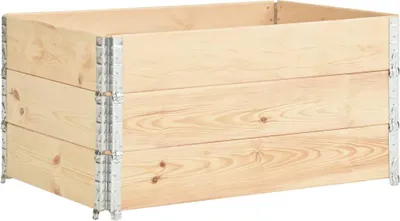Obrázek produktu pro vidaXL Zvýšené postele 3 ks 80x120 cm Borovicový masiv