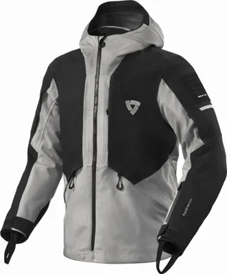 Image de Revit Tectonic H2O veste textile imperméable pour moto, noir/gris, XL