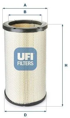 Produktbild von Luftfilter UFI 27.415.00 Filtereinsatz