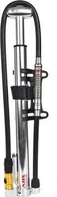 Produktbild von Lezyne Micro Floor Drive HPG, Boden-Luftpumpe, Schwarz, Silber, T-Typ Griff, 11 bar, Aluminium, Edelstahl, 194 g