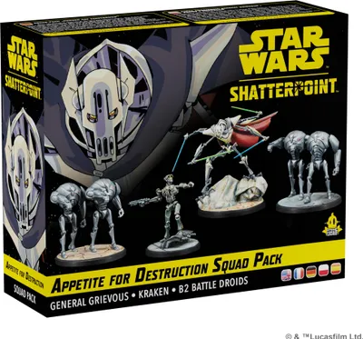 Immagine prodotto di Star Wars Shatterpoint Generale Grievous Pacchetto Squadra