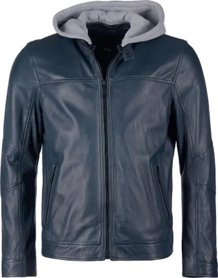 Produktbild von Maze Lederjacke 42024137 Herren navy L