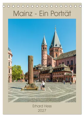 Produktbild von Mainz - Ein Porträt (Tischkalender 2027 DIN A5 hoch), CALVENDO Monatskalender