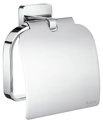 Produktbild von Smedbo ICE - Toilettenpapierhalter mit deckel in chrom poliert OK3414
