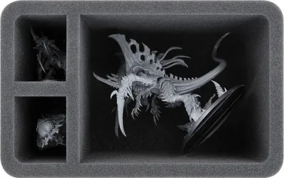 Immagine prodotto di Inserto in schiuma per Tyranidi (3 miniature)
