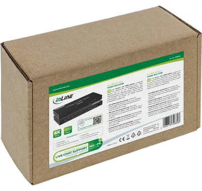 Immagine prodotto di Splitter video InLine®, 1x4, HDMI 4K/30 Hz