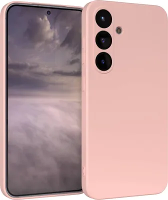 Produktbild von EAZY CASE - TPU Hülle für Samsung Galaxy S25, TPU Case stoßfeste Handyhülle, weiches Cover mit Kameraschutz, Silikonhülle in Rosa