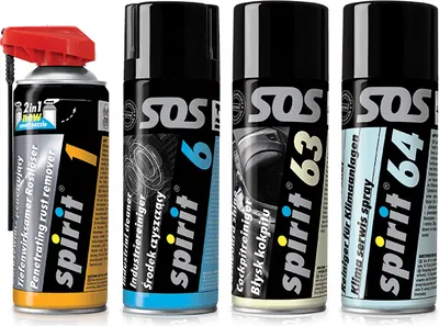 Obrázok produktu pre Garážová sada sprejov SPIRIT