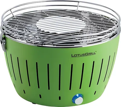 Produktbild von LotusGrill G34 U GR, Grill, Holzkohle, 32 cm, Kunststoff, Edelstahl, Stahl, Kessel, Feuerrost