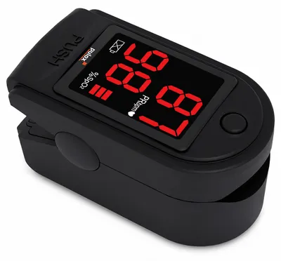 Produktbild von Pulox PO-100 Solo - Finger-Pulsoximeter - Schwarz