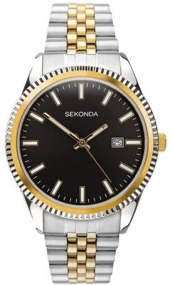 Produktbild von Sekonda Herrenuhr in Silber-Gold, Modell Sekonda-1836