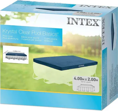 Produktbild von INTEX Abdeckplane "rechteckig" 400x200cm, Überhang 20cm