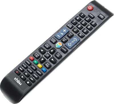 Produktbild von vhbw Fernbedienung kompatibel mit Samsung UE48J6370, UE40JU6465UXXE, UE48J5505AKXXE, UE43J5505AKXXE Fernseher, TV - Ersatzfernbedienung