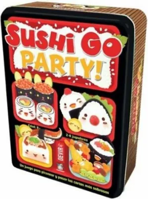 Obrázek produktu pro Devir Sushi Go Party!, Karetní, Párty, 2 rok/roky, 15 min, Rodinná hra