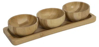 Produktbild von Svenska Living Bambus Servierschale Tapas Set 4-teilignachhaltig