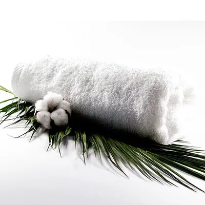 Zdjęcie produktu dla Ręcznik bawełniany na saunę 100% naturalna bawełna Yeye 100x150 450 Biały