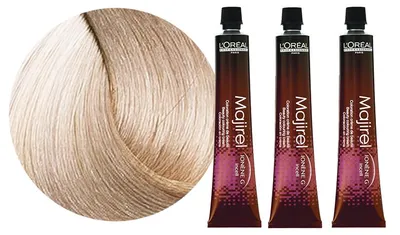 Produktbild von L'Oréal Majirel Dauerhaftes Haarfärbemittel, Farbton 10.21, 3er Pack à 50ml