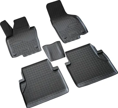 Produktbild von 3D Gummi Fussmatten passend für Seat Alhambra II | BJ 2010-2022 | passgenau