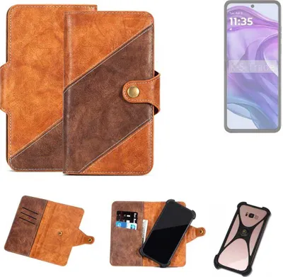 Produktbild von K-S-Trade Handyhülle Schutzhülle Bookstyle Case Wallet-Case kompatibel mit Motorola Razr 50 Ultra Cover Klapphülle Kantenschutz Smartphone