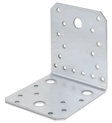 Produktbild von Alberts 25x Winkelverbinder Bauwinkel Verbinder Lochplattenwinkel 105x105x90mm