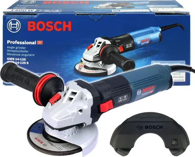 Produktbild von Bosch Gws 14-125 Winkelschleifer 1400W 125Mm Wiederanlaufschutz