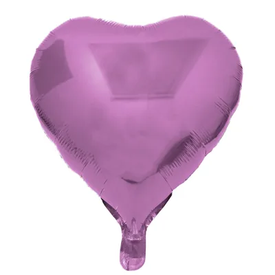 Produktbild von Folienballon Herz, dunkles pink, ca. 45 cm